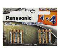 Panasonic Alkaline AAA Batteries - Pack of 8