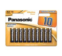 Panasonic 2379 LR06 AA Mignon Alkaline Power Battery(Set of 10)