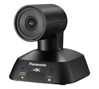 Wide-Angle 4K PTZ with IP Streaming - Black