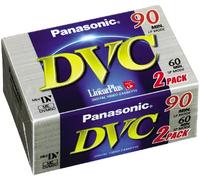 Panasonic AY-DVM60FE2 60 minute Mini DV Cassette Twin Pack