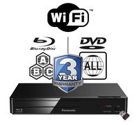Panasonic Blu-ray Player DMP-BD84 All Zone MultiRegion with Wi-Fi Adapter