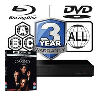Panasonic Blu-ray Player DP-UB150 All Zone Code Free MultiRegion 4K & Casino UHD