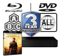 Panasonic Blu-ray Player DP-UB150 All Zone Code Free MultiRegion 4K & Gladiator