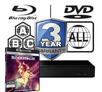 Panasonic Blu-ray Player DP-UB150 All Zone Code Free MultiRegion 4K & Rocketman