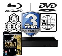 Panasonic Blu-ray Player DP-UB150 All Zone Code Free MultiRegion 4K Scarface UHD