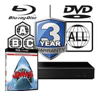 Panasonic Blu-ray Player DP-UB450 All Zone Code Free MultiRegion 4K & Jaws