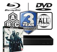 Panasonic Blu-ray Player DP-UB450 All Zone MultiRegion 4K & The Matrix