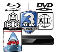 Panasonic Blu-ray Player DP-UB820 All Zone Code Free MultiRegion 4K - Jaws