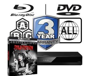 Panasonic Blu-ray Player DP-UB820 All Zone Code Free MultiRegion 4K Pulp Fiction