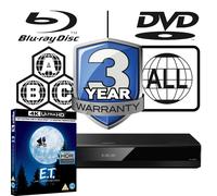Panasonic Blu-ray Player DP-UB820 All Zone MultiRegion E T The Extra Terrestrial