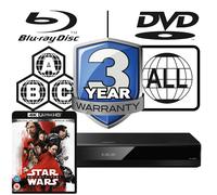 Panasonic Blu-ray Player DP-UB820 All Zone MultiRegion Star Wars The Last Jedi