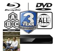 Panasonic Blu-ray Player DP-UB820 All Zone MultiRegion The Shawshank Redemption