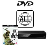 Panasonic Blu-ray Player DP-UB820 MultiRegion for DVD 4K inc Full Metal Jacket