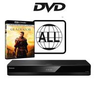 Panasonic Blu-ray Player DP-UB820 MultiRegion for DVD 4K inc Gladiator UHD