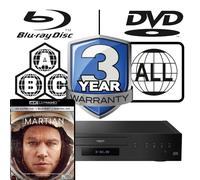 Panasonic Blu-ray Player DP-UB9000 All Zone Code Free MultiRegion 4K The Martian