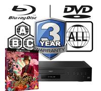 Panasonic Blu-ray Player DP-UB9000 All Zone Code Free MultiRegion 4K & Wonka UHD