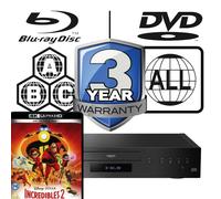 Panasonic Blu-ray Player DP-UB9000 All Zone Code Free MultiRegion Incredibles 2