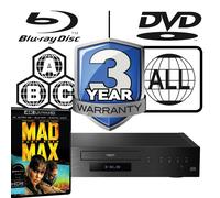 Panasonic Blu-ray Player DP-UB9000 All Zone MultiRegion 4K - Mad Max Fury Road