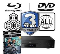 Panasonic Blu-ray Player DP-UB9000 All Zone MultiRegion Jurassic World 2 Bundle