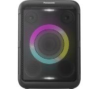 Panasonic SC-BMAX5E-K Portable Party Speaker with Bluetooth, Built-in Lights, 75W, USB, Optical Input for TV, Guitar & Mic Inputs for Karaoke, Black
