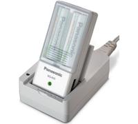 Panasonic BQ600 - Battery charger 2xAA - included batteries: 2 x AA NiMH 2100 mAh - 1 Output Connector(s)