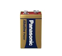Panasonic Bronze Power 9V Alkaline Batteries (Pack 1) - PANA6LR61B1-AP