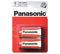 Panasonic Zinc Carbon C Batteries - 2 pcs