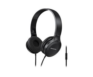 Panasonic Circumaural Head-band Black - headphones (Model No. RP-HF100ME)