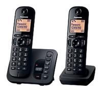 Panasonic Cordless Telephone with answering machine KX-TGC222EB Black