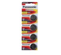 Panasonic CR-2032 Lithium Coin Battery - Four Pack