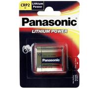 Panasonic CR-P2 6 V Lithium Battery - Silver
