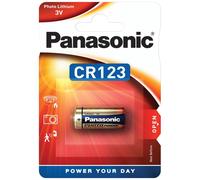Panasonic CR123 Batteries (CR123a) - Pack of 10
