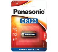 Panasonic CR123 Batteries (CR123a) - Pack of 10