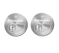 Panasonic CR1632-2 CR1632 3V Lithium Coin Battery (Pack of 2)