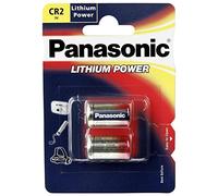 2 x Panasonic CR2 3V Lithium Photo Battery DLCR2 KCR2 CR17355 Camera