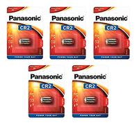 Panasonic CR2 Lithium Battery 3 V Blister Pack of 5 Blister Packs