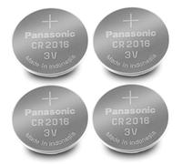 Panasonic CR2016-4 CR2016 3V Lithium Coin Battery (Pack of 4)