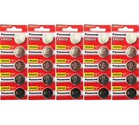 Panasonic CR2025 3 Volt Lithium Coin Battery 25 Pack