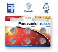 Tecxus CR2025 P 6-BL Panasonic Single-use battery Lithium