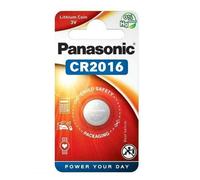 Panasonic Lithium Pack Of 2 Coin Cell Cr2016 Batteries PANACR2016-B2