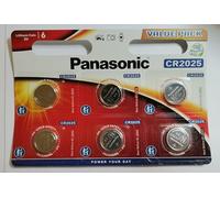 Tecxus CR2025 P 6-BL Panasonic Single-use battery Lithium