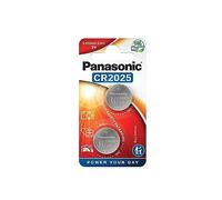 Panasonic CR2025 Specialist Lithium Coin Battery (Pack of 2)
