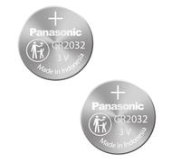Panasonic CR2032 3V Cell Power Lithium Coin Battery (Twin Pack)