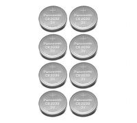 Panasonic CR2032 3V Lithium Coin Battery (Pack of 8)