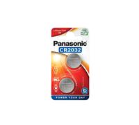 Panasonic, CR2032, Battery, Lithium, Coin, Cell, 2, 3V