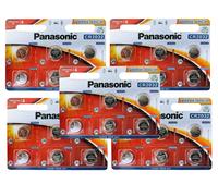 Panasonic CR2032 Lithium Coin 3V Battery ( 5 X Pack of 6) Total 30 Batteries