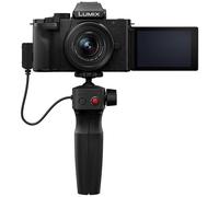 Panasonic Lumix G100D Mirrorless Camera with 12-32mm Lens and Tripod Grip