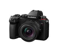 Panasonic DC-S5DNE-K Lumix S5D Full Frame Mirrorless Camera Body, 24.2MP, 4K 60P Recording, Live View Finder, Free Angle Monitor, Wi-Fi, Bluetooth, with S-R1840E 18-40mm S lens, Black