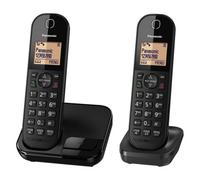 Panasonic KX-TGC412EB Digital Cordless Phone With Twin Handsets