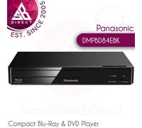 Panasonic DMPBD84EBK Compact Blu Ray & DVD Player│MP4- FLAC- AAC- ALAC│Black